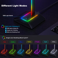 Link Dream RGB Lights ขาตั้งหูฟังพร้อมพอร์ต USB Type-C ที่วางหูฟังสำหรับชุดหูฟังทั้งหมดเกมเมอร์ Gaming PC อุปกรณ์เสริม Desk