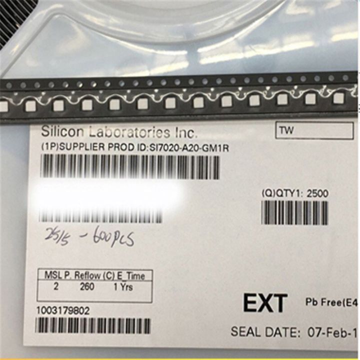 10ชิ้น/ล็อต Si7020-a10-gm1r Si7020-a20-gm1r Si7021-a20-gm1r Si7020 Si7021 Ic Temp Sensor Rh 2% Dfn6