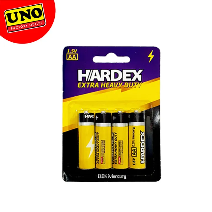 UNO 4PCS DOUBLE A BATTERY | Lazada PH