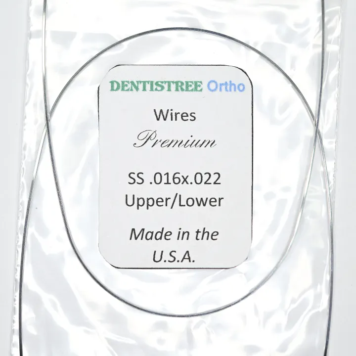 DENTISTREE Ortho Premium HighTensile SS Rectangular Wires Upper and