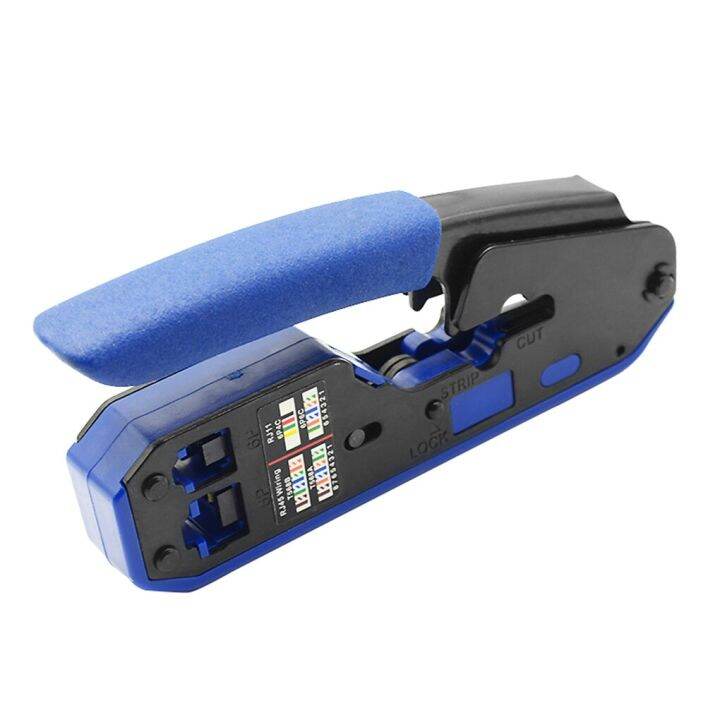 Rj45 Tool Network Crimper Cable Stripping Plier Stripper For Rj45 ...