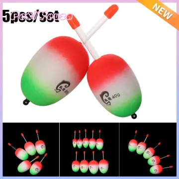 Cheap Hot Luminous Bobber Eva Foam Light Stick Ball Boia Fishing Night Float