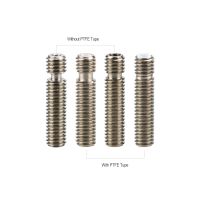 5pcs 3d printer throat V5 PTFE tube MK8 throat feed MK8 nozzle throat M6x26 for 3d printer extruder hotend 1.75mm 3.0mm