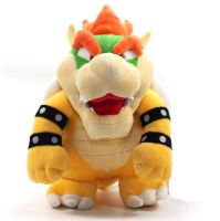 [ Funny] Catoon Film anime Super Mario 10" 26cm Bowser drag Soft Stuffed Plush Toy doll model baby kids best gift