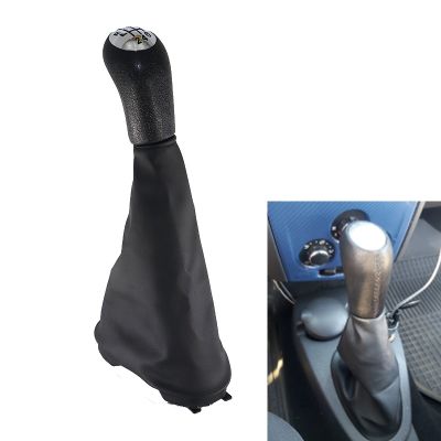 【cw】 Maunal Car Gear stick shift knob gearbox boot  For Renault Dacia Logan Gearbox handle gear lever