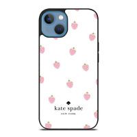 เคสโทรศัพท์ลายสตรอเบอร์รี่สีชมพู,เคสโทรศัพท์ Kate Spades IPhone 14 Pro Max 14 Plus 11 12 13 Pro Max 13 Mini 7 8 Plus X XR XS Huawei เคสโทรศัพท์ซัมซุง