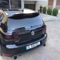 for Volkswagen GOLF 6 MK6 GTI spoiler 2010-2013 GOLF 6 spoiler high quality ABS material car rear wing color rear