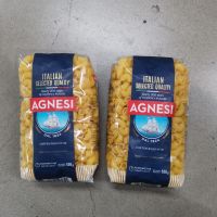 จัดส่งฟรีราคาถูกเส้นมักกะโรนีลาวItalian selected quality agnesi Macaroni Pasta เส้นมักกะโรนีสีเหลืองมักกะโรนีใส่ส้มตำเส้นมักกะโรนีใส่ตำหมี่