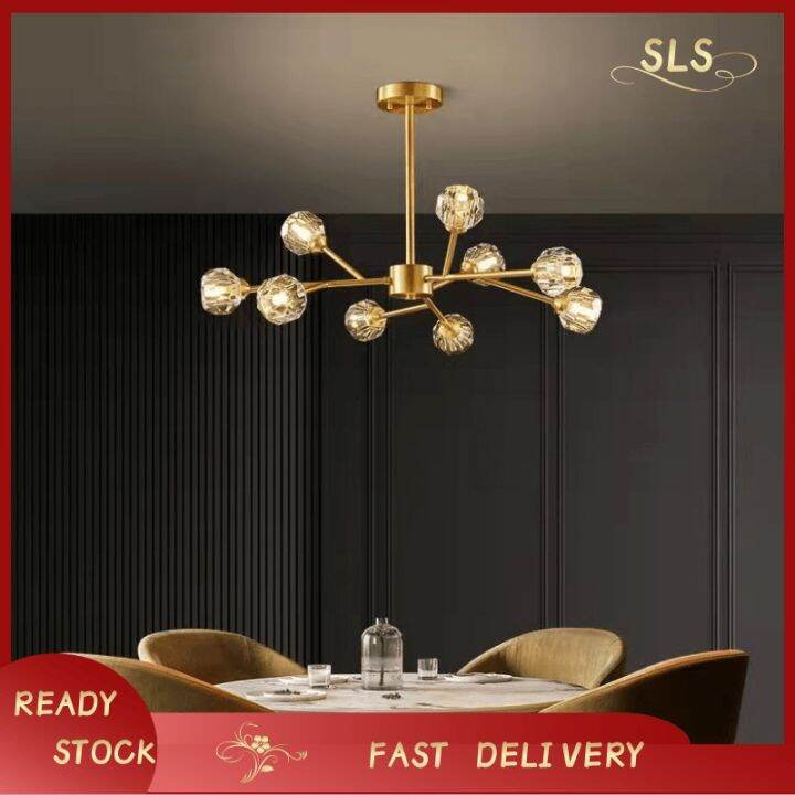 【STAR】living room light ceiling light crystal lamp drop light dining pendant lights nordic