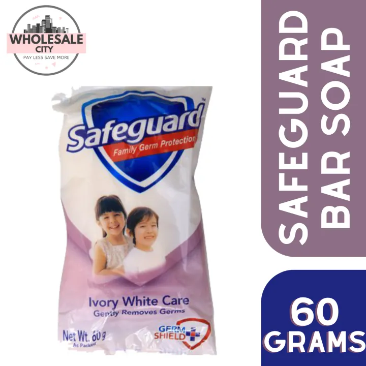 [ORIGINAL] SAFEGUARD IVORY WHITE CARE 60G 1pcs Lazada PH