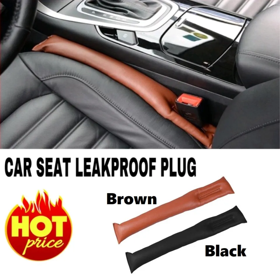 Car Seat Gap Filler Soft Pad Leather Side Seam Plug, 49% OFF