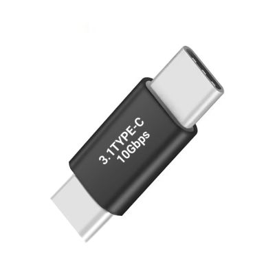 HOT RUXMMMLHJ 566 อะแดปเตอร์ USB Type C ตัวผู้ไปยังตัวผู้ตัวแปลงชาร์จข้อมูลซิงก์ USB-C แบบพกพาแท็บเล็ตโทรได้สายต่อขยายสำหรับ