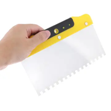 Stainless Steel Wall Plaster Concrete Scraping Dust Trowel Powder Putty  Scraper