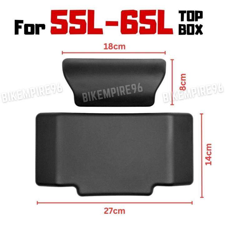 Motorcycle Top Box Backrest Heavy Duty Cushion for 35L 45L 55L 65L 80L