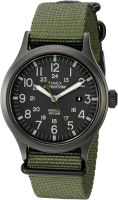 Timex Mens Expedition Scout 40mm Watch Green Slip-Thru