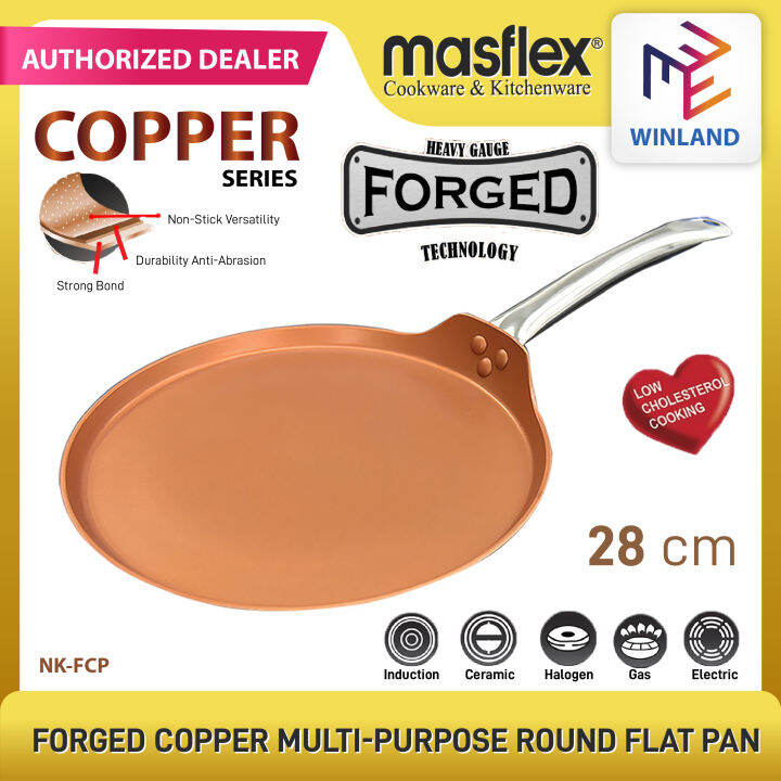 Masflex By Winland Copper Series 28 Cm Non Stick Induction Multi ...