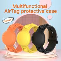 สำหรับ Apple Airtag เคส Airtags ตัวติดตามตำแหน่งป้องกันการสูญหายเปลือกป้องกันซิลิโคนกดฟอง