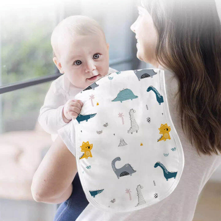 Newborn baby burp towel shoulder pad antispitting milk super soft baby