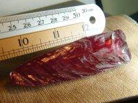 72 GRAM สีทับทิมพม่าสีแดง พลอยก้อน  เนื้อแข็ง ROUGH CORUNDUM RUBYเจียก่อนได้ทุกชนิด