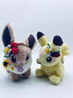 ญี่ปุ่น Pikachu Ibu เทศกาลฤดูใบไม้ผลิพวงหรีดเทศกาลอีสเตอร์ ~