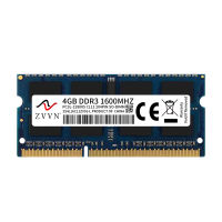 ZVVN 4GB DDR3L 1600MHz PC3L-12800S 3S4L16C11ZV01-L 204Pin Low Voltage Blue SODIMM Laptop Memory