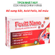 Viên uống bổ máu Fevitt Nano giúp bổ sung Sắt