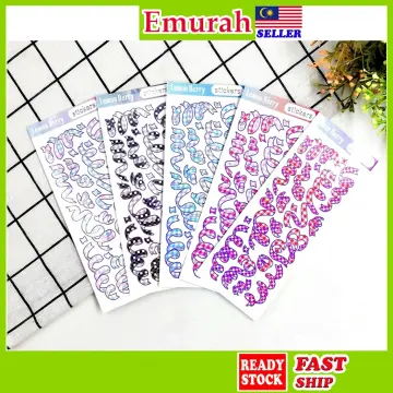 kpop decorated toploader stickers | y2k aesthetic korean stationary polcos  cute