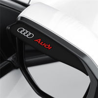 สติกเกอร์รถ Audi ติดกระจกมองหลังกระจกฝนคิ้วกระบังหน้า2ชิ้น