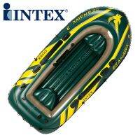 Intex Seahawk 3พีวีซีสำหรับท่านเรือเป่าลม295*137*43ซม. เรืออะลูมิเนียมแพปั๊มมือ A06006ที่ยึดคันเบ็ดวาล์วบอสตัน