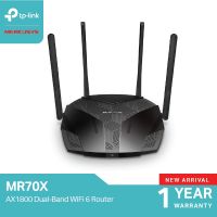 ( PRO+++ ) โปรแน่น.. Mercusys MR70X เราเตอร์ WiFi6 (ไม่รองรับการใส่ซิม) พร้อม 4 เสาสัญญาณประสิทธิภาพสูง รองรับเทคโนโลยี OFDMA MU-MIMO และ Beamforming ส่งสัญญาณเสถียร ราคาสุดคุ้ม เร้า เตอร์ เร้า เตอร์ ใส่ ซิ ม เร้า เตอร์ ไวไฟ เร้า เตอร์ wifi