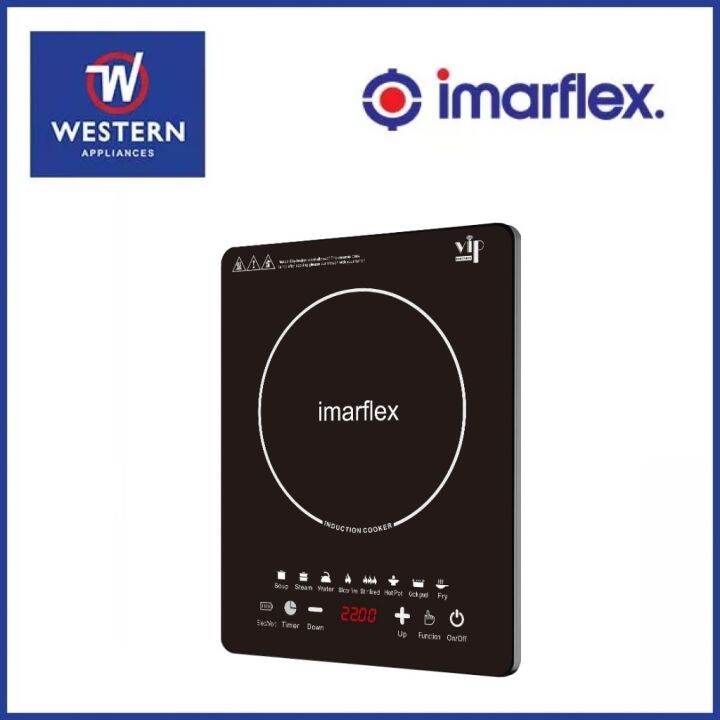 Imarflex IDX2200S Induction Cooker 2200W Inverter Stove Multiple