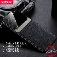 NUBULA เคสสำหรับ Samsung Galaxy S23อัลตร้า5G,S23 S23 Galaxy เคส A04หนังเม็ดเล็กแข็งฝาหลังมือถือเพล็กซี่กระจก S23 A04เคสป้องกันการกระแทกโทรศัพท์มือถือพิเศษสำหรับ Galaxy S23อัลตร้า5G S23 + A04 Plus