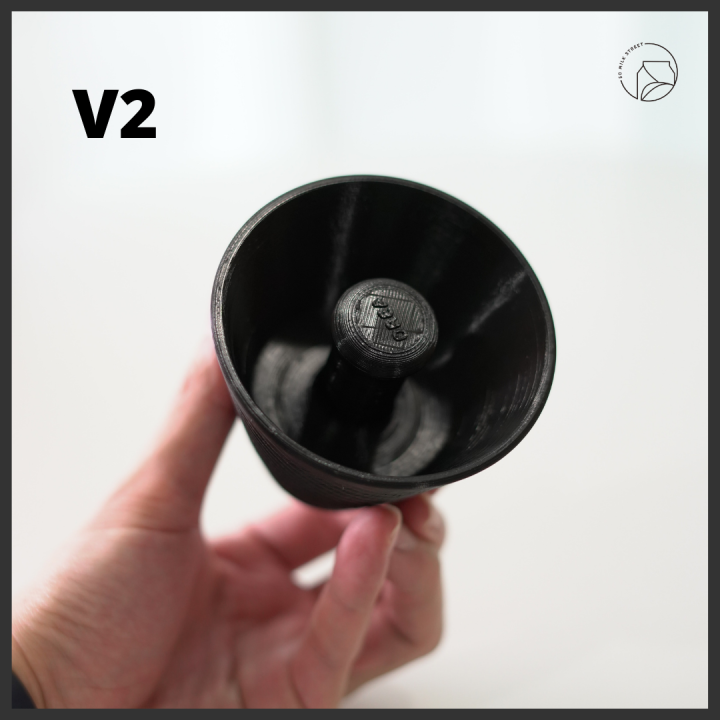 Orea Negotiator ที่พับกระดาษชงกาแฟ 3D สำหรับช่วยลด flow rate ใน Dripper