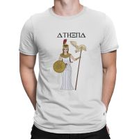 Greek Goddess And Owl ManS Tshirt Ancient Greek Goddess O Neck Tops 100% Cotton T Shirt Funny High Quality Gift Idea