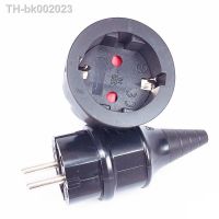 ◙ EU 16A 250V Korea Russia France Germany Grounded Industry Assemble Wired Power Cable Connector Female Male Socket Plug