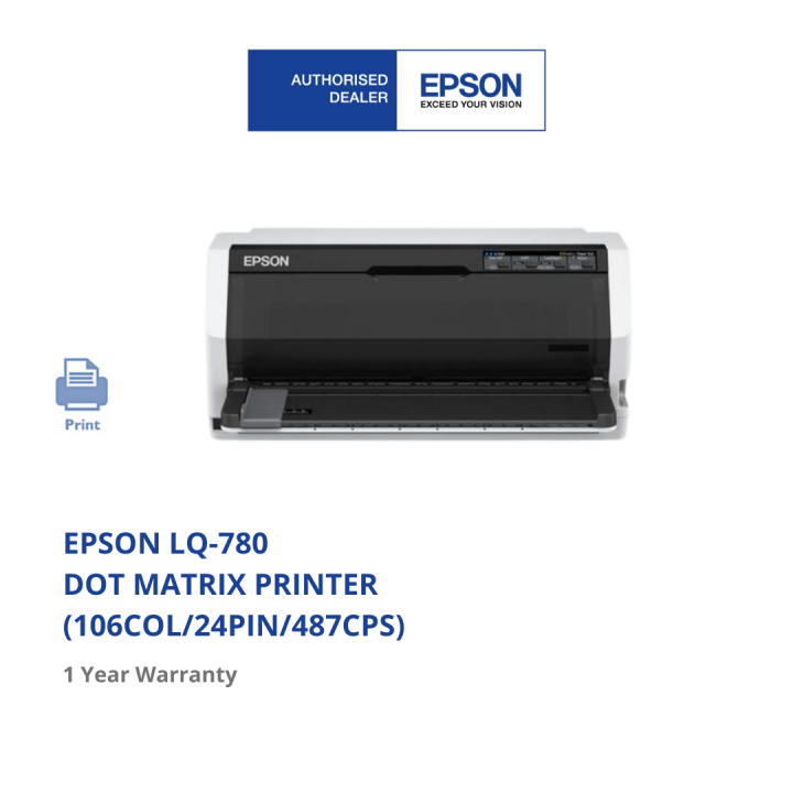 EPSON LQ780 / LQ780N 24PIN DOT MATRIX PRINTER (LQ780 / LQ780) NEW