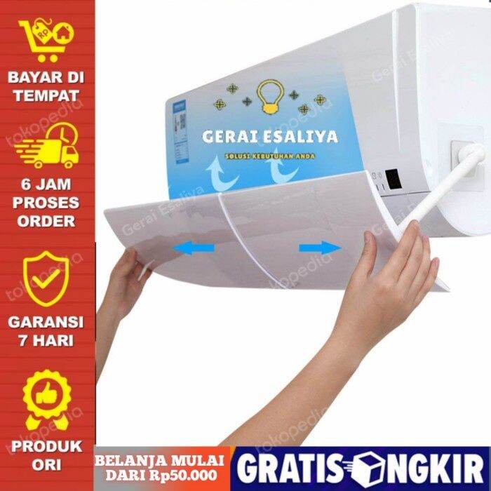 TALANG AC / AC REFLEKTOR / Penahan Hembusan Angin AC 1/2 / AC 1 PK / AC ...