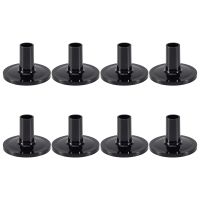 8Pcs Cymbal Sleeves 8PCS 38x26mm Black Drum Cymbal Sleeves Replacement for Shelf Drum Kit