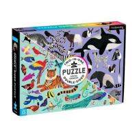 Animal Kingdom 100 Piece Double-Sided Puzzle จิ๊กซอว์ 100 ชิ้น ที่ต่อเล่นได้ 2 ฝั่ง