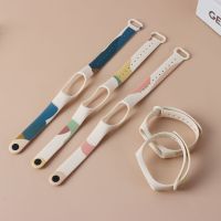 Morandi Strap For Xiaomi Mi Band 3 4 5 6 Soft Silicone Printing Smartwatch Watchband Bracelet Wrist Replacement Strap Smartwatches