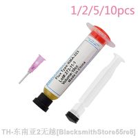 hk✑  10CC Solder Paste Flux Soldering  SMD BGA PGA PCB Dispensing Needle RMA223 Repair