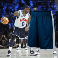 Male Basketball Sports Shorts Training Warm-up Shooting Quick-drying Fitness Running Shorts Plus Size Basketball Shorts