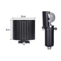 TEYUN PS-4 U-shaped Recording Microphone Wind Screen Mic Filter Shield Pop Filter Mic Windscreen Cover For Live Recording Studio