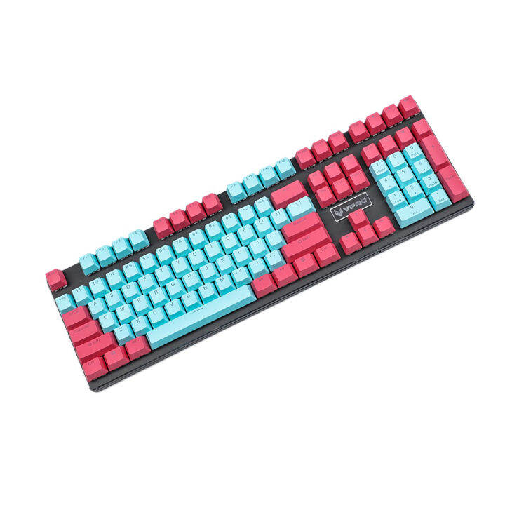 YMDK OEM Profile 108 Key PBT Douhle Shot Shine Through Keycaps For