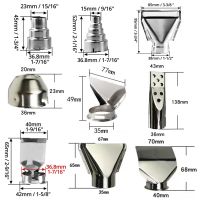 หัวเชื่อมปืนเป่าลมร้อนหัวฉีดลมร้อน220V ที่เป่าผมสำหรับหัวฉีดแปรงพ่นสีบัดกรีสำหรับไดร์เป่าผมก่อสร้าง