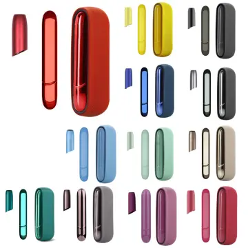 12 Colors Silicone Case+Door Cover For IQOS 3 Duo Full Protective Cover For  IQOS 3.0 Replaceable Side Cover