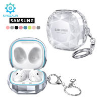 Kingzalin เคสสำหรับ Samsung Galaxy Buds 2/2 Pro/live เพชรใสเคสใสสำหรับ Samsung Galaxy Buds Pro/live