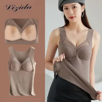 Autumn and winter hot German velvet thermal underwear for women plus velvet  and thickened with chest