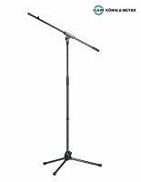 K&amp;M 21070 Microphone Stand ขาตั้งไมค์ ขาตั้งไมโครโฟน แบบฐาน 3 ขา ปรับสูงได้ 90 - 160 ซม. พับเก็บได้ (Model: 21070-500-55) ** Made in Germany **