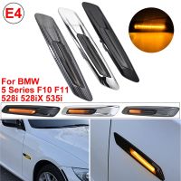 2pcs LED Dynamic Side Marker Lights Sequential Turn Signal Lamps For BMW 5 Series F10 F11 528i 528iX 535i 535iX 550i 550iX